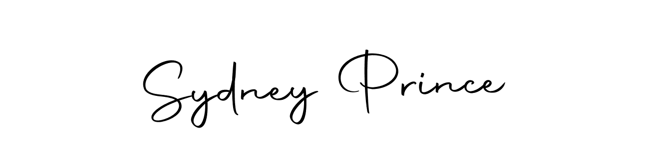 You should practise on your own different ways (Autography-DOLnW) to write your name (Sydney Prince) in signature. don't let someone else do it for you. Sydney Prince signature style 10 images and pictures png