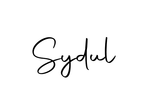 Use a signature maker to create a handwritten signature online. With this signature software, you can design (Autography-DOLnW) your own signature for name Sydul. Sydul signature style 10 images and pictures png