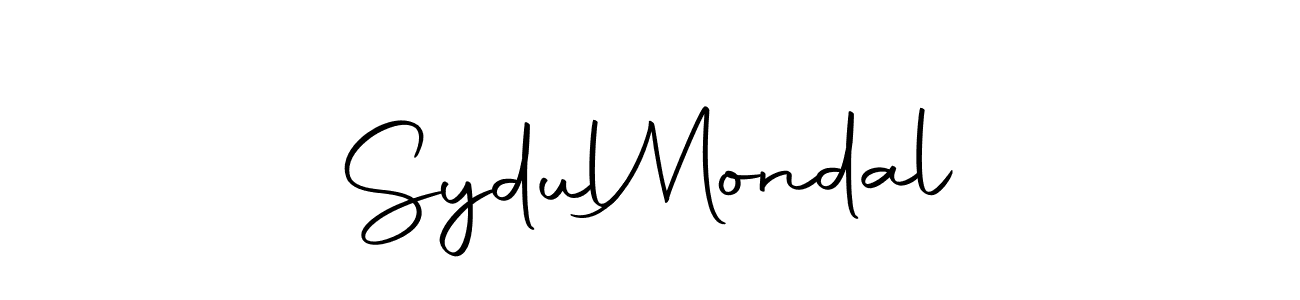 How to make Sydul  Mondal signature? Autography-DOLnW is a professional autograph style. Create handwritten signature for Sydul  Mondal name. Sydul  Mondal signature style 10 images and pictures png