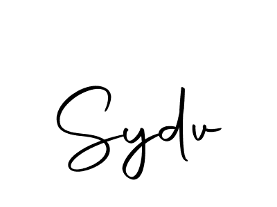 How to make Sydv name signature. Use Autography-DOLnW style for creating short signs online. This is the latest handwritten sign. Sydv signature style 10 images and pictures png