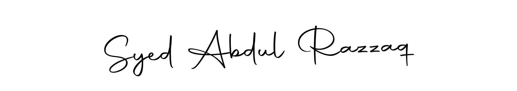 Here are the top 10 professional signature styles for the name Syed Abdul Razzaq. These are the best autograph styles you can use for your name. Syed Abdul Razzaq signature style 10 images and pictures png