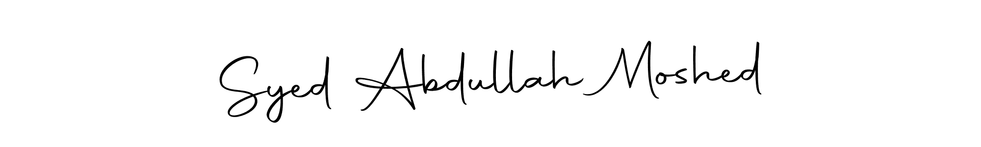 It looks lik you need a new signature style for name Syed Abdullah Moshed. Design unique handwritten (Autography-DOLnW) signature with our free signature maker in just a few clicks. Syed Abdullah Moshed signature style 10 images and pictures png