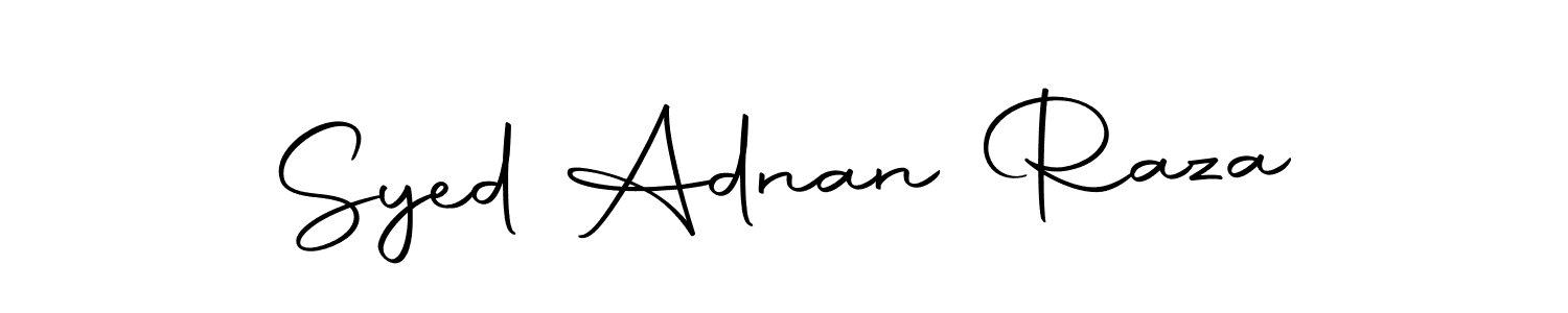 Make a short Syed Adnan Raza signature style. Manage your documents anywhere anytime using Autography-DOLnW. Create and add eSignatures, submit forms, share and send files easily. Syed Adnan Raza signature style 10 images and pictures png