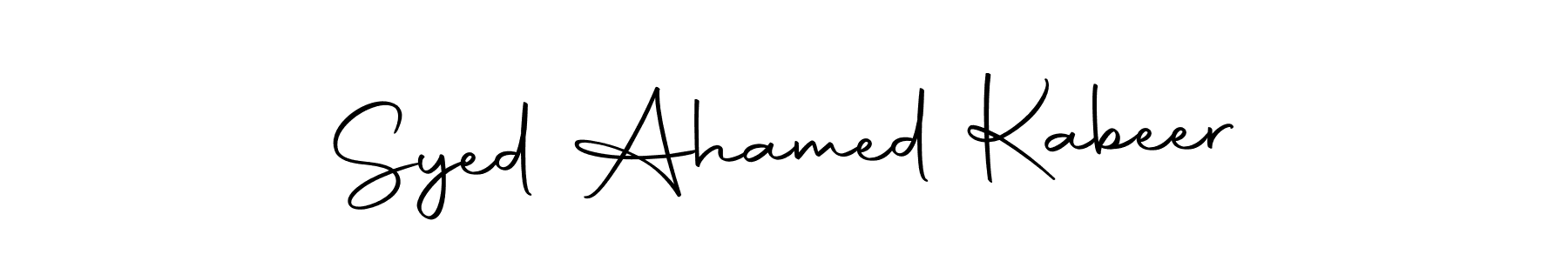It looks lik you need a new signature style for name Syed Ahamed Kabeer. Design unique handwritten (Autography-DOLnW) signature with our free signature maker in just a few clicks. Syed Ahamed Kabeer signature style 10 images and pictures png