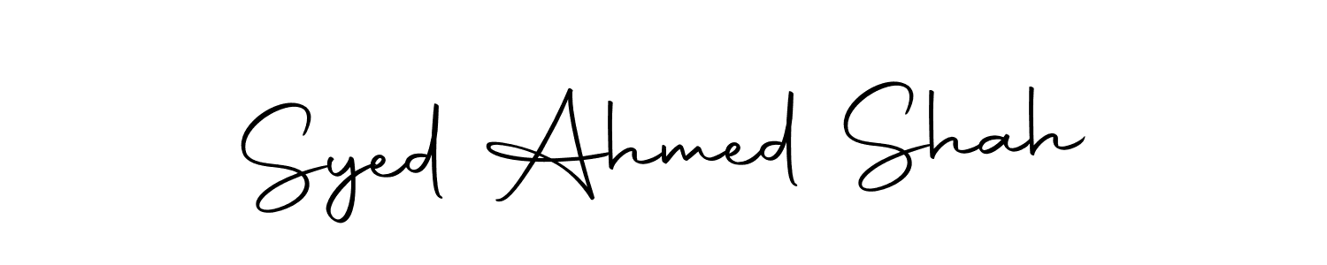 The best way (Autography-DOLnW) to make a short signature is to pick only two or three words in your name. The name Syed Ahmed Shah include a total of six letters. For converting this name. Syed Ahmed Shah signature style 10 images and pictures png