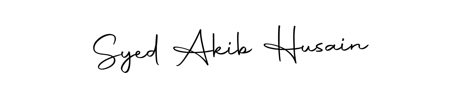 The best way (Autography-DOLnW) to make a short signature is to pick only two or three words in your name. The name Syed Akib Husain include a total of six letters. For converting this name. Syed Akib Husain signature style 10 images and pictures png