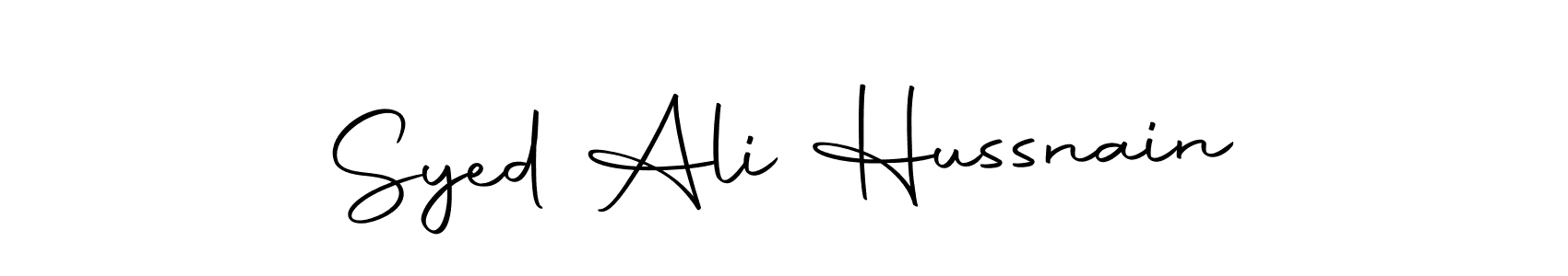 if you are searching for the best signature style for your name Syed Ali Hussnain. so please give up your signature search. here we have designed multiple signature styles  using Autography-DOLnW. Syed Ali Hussnain signature style 10 images and pictures png