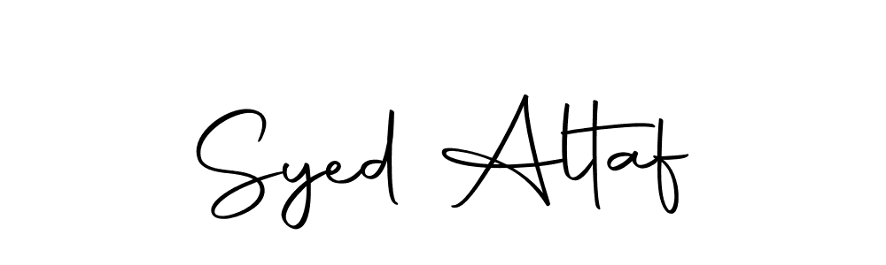 You should practise on your own different ways (Autography-DOLnW) to write your name (Syed Altaf) in signature. don't let someone else do it for you. Syed Altaf signature style 10 images and pictures png