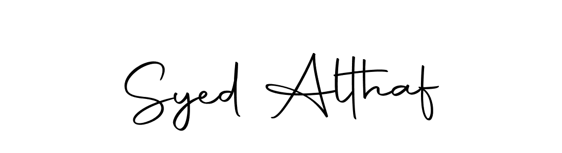 Syed Althaf stylish signature style. Best Handwritten Sign (Autography-DOLnW) for my name. Handwritten Signature Collection Ideas for my name Syed Althaf. Syed Althaf signature style 10 images and pictures png
