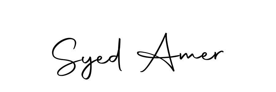 Also You can easily find your signature by using the search form. We will create Syed Amer name handwritten signature images for you free of cost using Autography-DOLnW sign style. Syed Amer signature style 10 images and pictures png