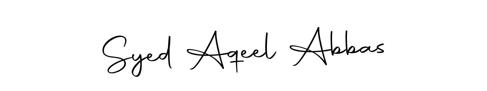 Also You can easily find your signature by using the search form. We will create Syed Aqeel Abbas name handwritten signature images for you free of cost using Autography-DOLnW sign style. Syed Aqeel Abbas signature style 10 images and pictures png
