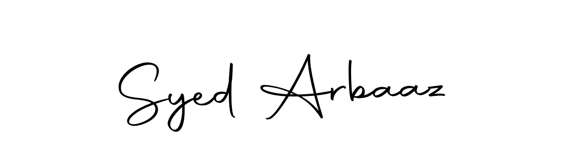 How to make Syed Arbaaz signature? Autography-DOLnW is a professional autograph style. Create handwritten signature for Syed Arbaaz name. Syed Arbaaz signature style 10 images and pictures png