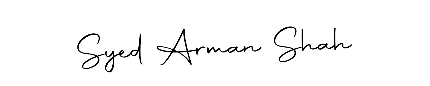 It looks lik you need a new signature style for name Syed Arman Shah. Design unique handwritten (Autography-DOLnW) signature with our free signature maker in just a few clicks. Syed Arman Shah signature style 10 images and pictures png