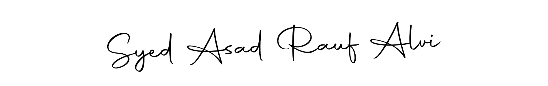 You should practise on your own different ways (Autography-DOLnW) to write your name (Syed Asad Rauf Alvi) in signature. don't let someone else do it for you. Syed Asad Rauf Alvi signature style 10 images and pictures png