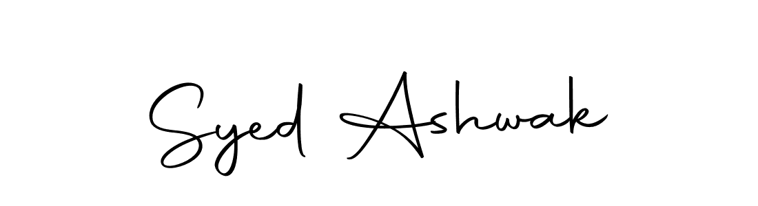 Make a short Syed Ashwak signature style. Manage your documents anywhere anytime using Autography-DOLnW. Create and add eSignatures, submit forms, share and send files easily. Syed Ashwak signature style 10 images and pictures png