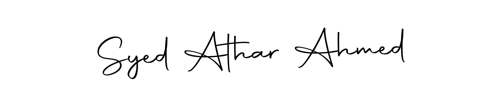 if you are searching for the best signature style for your name Syed Athar Ahmed. so please give up your signature search. here we have designed multiple signature styles  using Autography-DOLnW. Syed Athar Ahmed signature style 10 images and pictures png