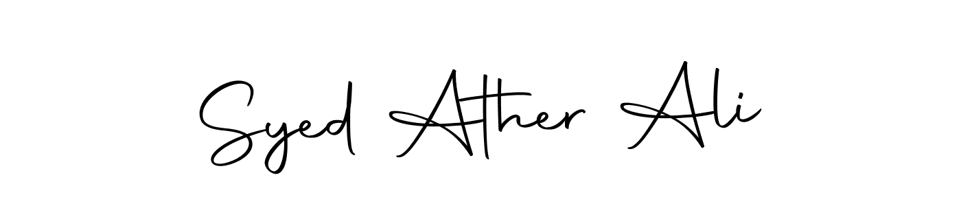 Once you've used our free online signature maker to create your best signature Autography-DOLnW style, it's time to enjoy all of the benefits that Syed Ather Ali name signing documents. Syed Ather Ali signature style 10 images and pictures png