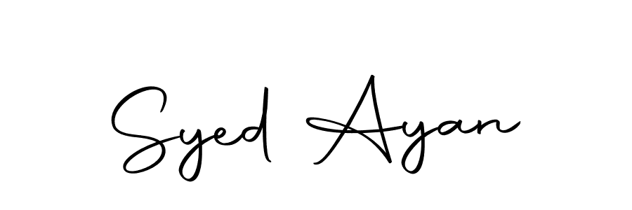 Once you've used our free online signature maker to create your best signature Autography-DOLnW style, it's time to enjoy all of the benefits that Syed Ayan name signing documents. Syed Ayan signature style 10 images and pictures png