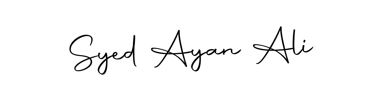 Syed Ayan Ali stylish signature style. Best Handwritten Sign (Autography-DOLnW) for my name. Handwritten Signature Collection Ideas for my name Syed Ayan Ali. Syed Ayan Ali signature style 10 images and pictures png