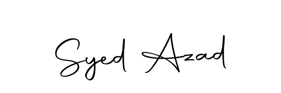 Similarly Autography-DOLnW is the best handwritten signature design. Signature creator online .You can use it as an online autograph creator for name Syed Azad. Syed Azad signature style 10 images and pictures png