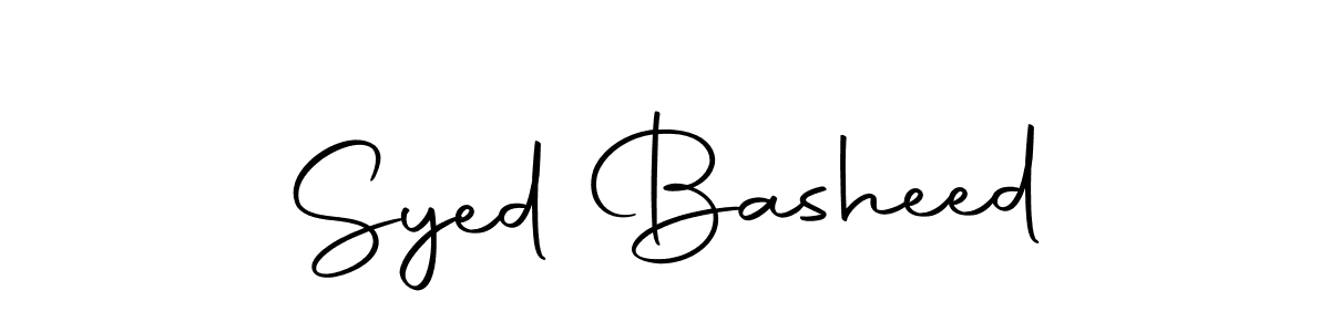 You can use this online signature creator to create a handwritten signature for the name Syed Basheed. This is the best online autograph maker. Syed Basheed signature style 10 images and pictures png