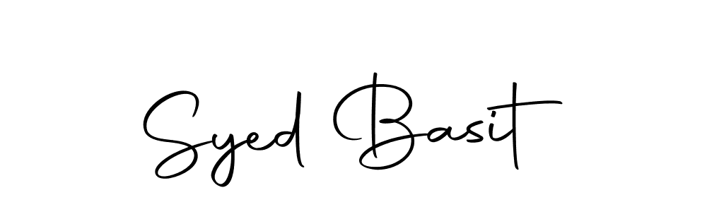 The best way (Autography-DOLnW) to make a short signature is to pick only two or three words in your name. The name Syed Basit include a total of six letters. For converting this name. Syed Basit signature style 10 images and pictures png