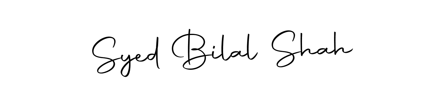 Make a beautiful signature design for name Syed Bilal Shah. With this signature (Autography-DOLnW) style, you can create a handwritten signature for free. Syed Bilal Shah signature style 10 images and pictures png