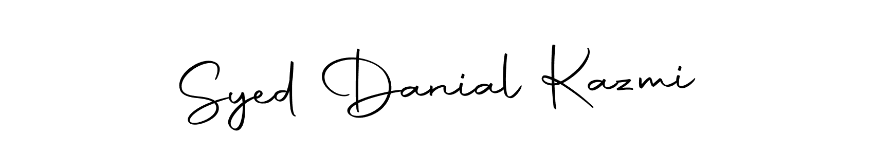 Also we have Syed Danial Kazmi name is the best signature style. Create professional handwritten signature collection using Autography-DOLnW autograph style. Syed Danial Kazmi signature style 10 images and pictures png