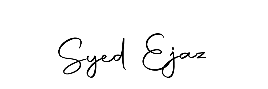 How to make Syed Ejaz signature? Autography-DOLnW is a professional autograph style. Create handwritten signature for Syed Ejaz name. Syed Ejaz signature style 10 images and pictures png