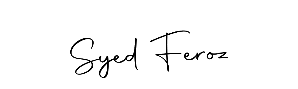 You can use this online signature creator to create a handwritten signature for the name Syed Feroz. This is the best online autograph maker. Syed Feroz signature style 10 images and pictures png