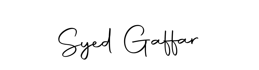 Syed Gaffar stylish signature style. Best Handwritten Sign (Autography-DOLnW) for my name. Handwritten Signature Collection Ideas for my name Syed Gaffar. Syed Gaffar signature style 10 images and pictures png