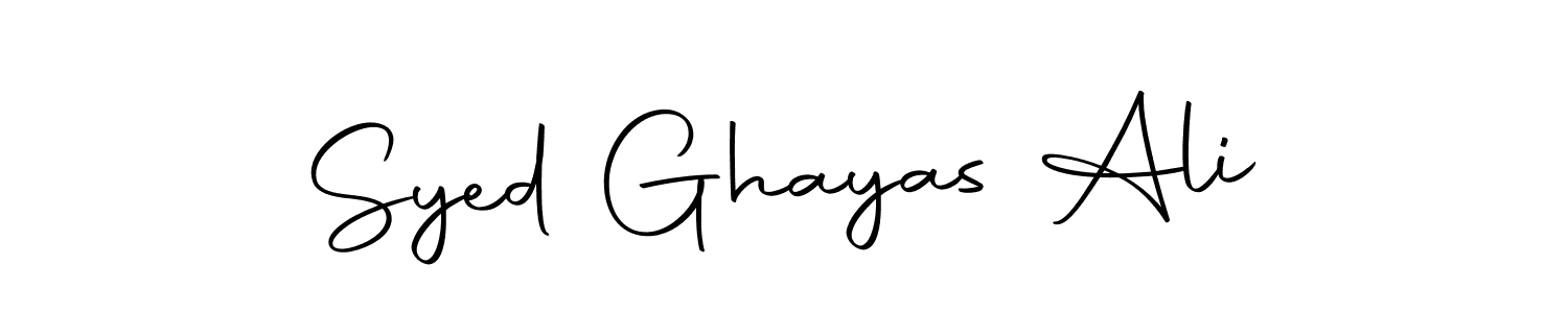 It looks lik you need a new signature style for name Syed Ghayas Ali. Design unique handwritten (Autography-DOLnW) signature with our free signature maker in just a few clicks. Syed Ghayas Ali signature style 10 images and pictures png