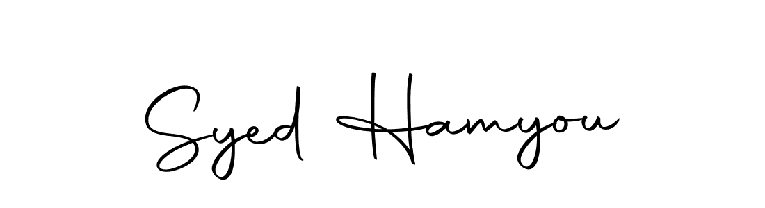 Make a short Syed Hamyou signature style. Manage your documents anywhere anytime using Autography-DOLnW. Create and add eSignatures, submit forms, share and send files easily. Syed Hamyou signature style 10 images and pictures png