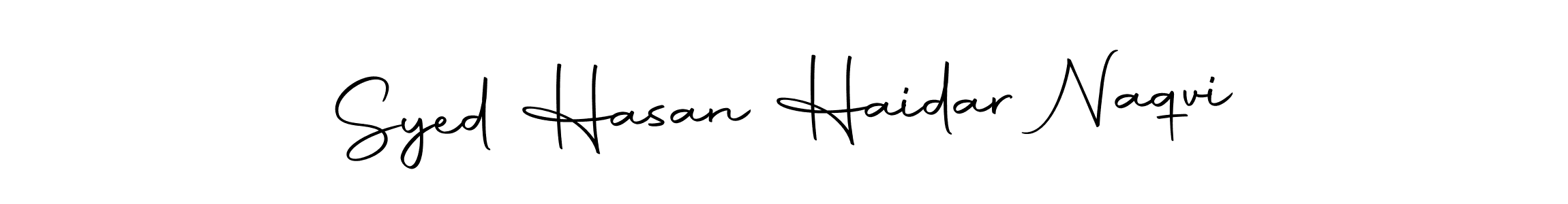 You should practise on your own different ways (Autography-DOLnW) to write your name (Syed Hasan Haidar Naqvi) in signature. don't let someone else do it for you. Syed Hasan Haidar Naqvi signature style 10 images and pictures png