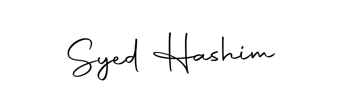 Make a beautiful signature design for name Syed Hashim. With this signature (Autography-DOLnW) style, you can create a handwritten signature for free. Syed Hashim signature style 10 images and pictures png