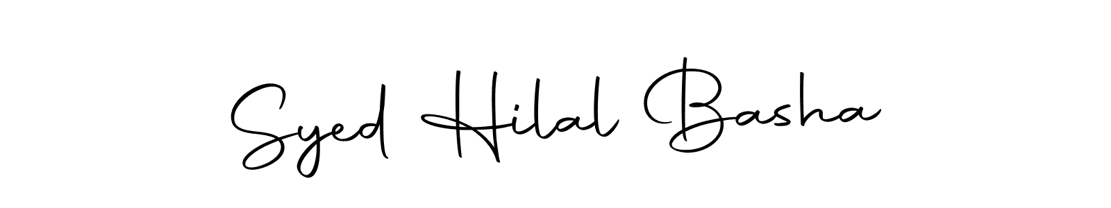 Syed Hilal Basha stylish signature style. Best Handwritten Sign (Autography-DOLnW) for my name. Handwritten Signature Collection Ideas for my name Syed Hilal Basha. Syed Hilal Basha signature style 10 images and pictures png