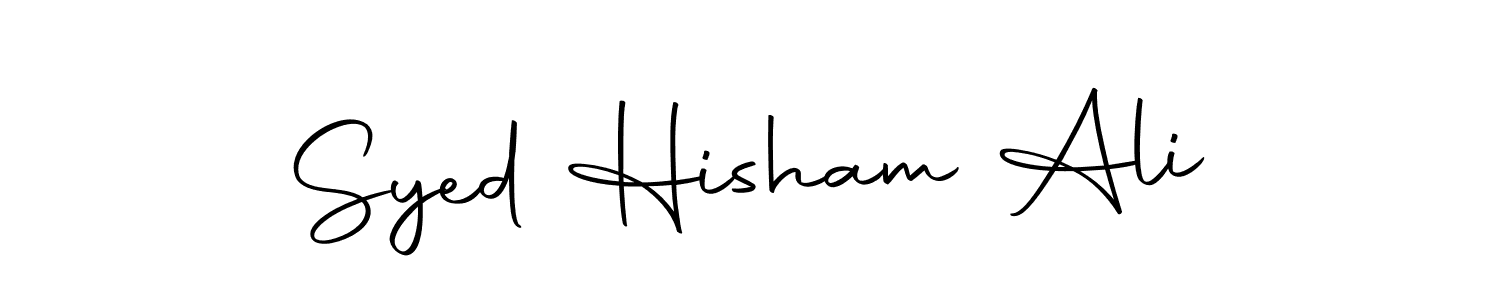 if you are searching for the best signature style for your name Syed Hisham Ali. so please give up your signature search. here we have designed multiple signature styles  using Autography-DOLnW. Syed Hisham Ali signature style 10 images and pictures png