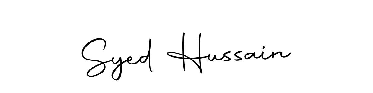 How to make Syed Hussain signature? Autography-DOLnW is a professional autograph style. Create handwritten signature for Syed Hussain name. Syed Hussain signature style 10 images and pictures png