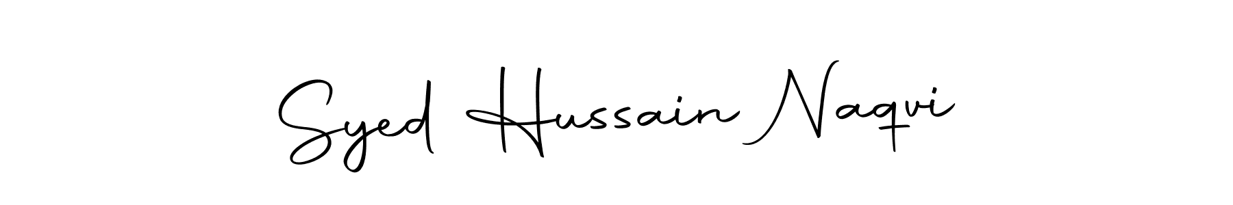 Design your own signature with our free online signature maker. With this signature software, you can create a handwritten (Autography-DOLnW) signature for name Syed Hussain Naqvi. Syed Hussain Naqvi signature style 10 images and pictures png