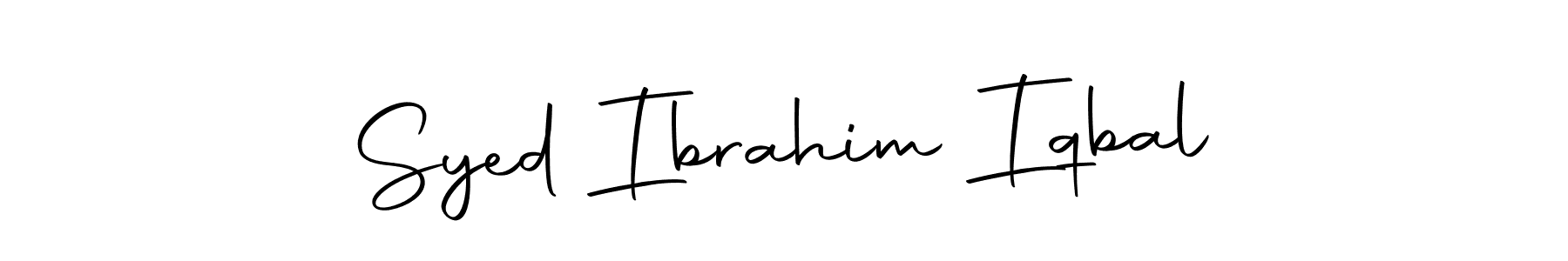 Make a short Syed Ibrahim Iqbal signature style. Manage your documents anywhere anytime using Autography-DOLnW. Create and add eSignatures, submit forms, share and send files easily. Syed Ibrahim Iqbal signature style 10 images and pictures png