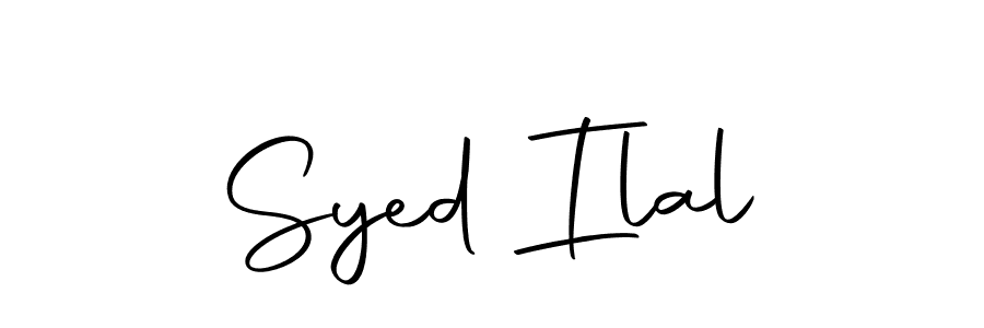 Also we have Syed Ilal name is the best signature style. Create professional handwritten signature collection using Autography-DOLnW autograph style. Syed Ilal signature style 10 images and pictures png
