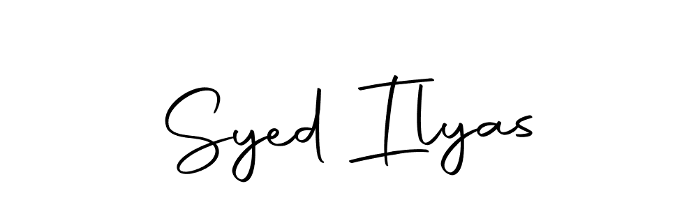 Make a short Syed Ilyas signature style. Manage your documents anywhere anytime using Autography-DOLnW. Create and add eSignatures, submit forms, share and send files easily. Syed Ilyas signature style 10 images and pictures png