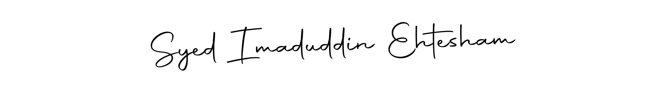 Use a signature maker to create a handwritten signature online. With this signature software, you can design (Autography-DOLnW) your own signature for name Syed Imaduddin Ehtesham. Syed Imaduddin Ehtesham signature style 10 images and pictures png