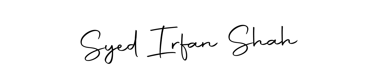 Use a signature maker to create a handwritten signature online. With this signature software, you can design (Autography-DOLnW) your own signature for name Syed Irfan Shah. Syed Irfan Shah signature style 10 images and pictures png