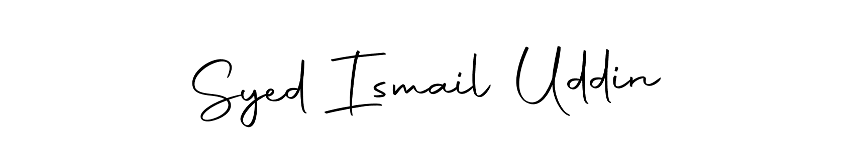 Once you've used our free online signature maker to create your best signature Autography-DOLnW style, it's time to enjoy all of the benefits that Syed Ismail Uddin name signing documents. Syed Ismail Uddin signature style 10 images and pictures png