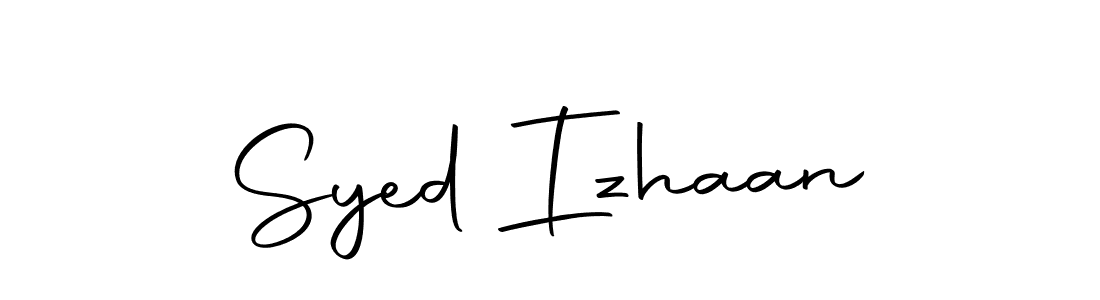 You should practise on your own different ways (Autography-DOLnW) to write your name (Syed Izhaan) in signature. don't let someone else do it for you. Syed Izhaan signature style 10 images and pictures png