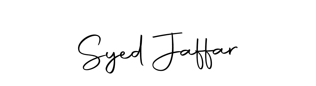 How to make Syed Jaffar signature? Autography-DOLnW is a professional autograph style. Create handwritten signature for Syed Jaffar name. Syed Jaffar signature style 10 images and pictures png