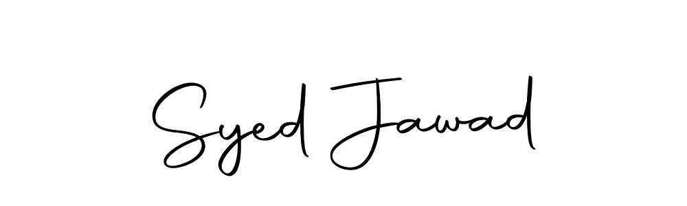 How to make Syed Jawad signature? Autography-DOLnW is a professional autograph style. Create handwritten signature for Syed Jawad name. Syed Jawad signature style 10 images and pictures png