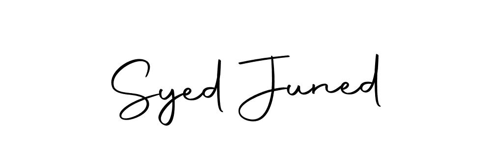 Syed Juned stylish signature style. Best Handwritten Sign (Autography-DOLnW) for my name. Handwritten Signature Collection Ideas for my name Syed Juned. Syed Juned signature style 10 images and pictures png