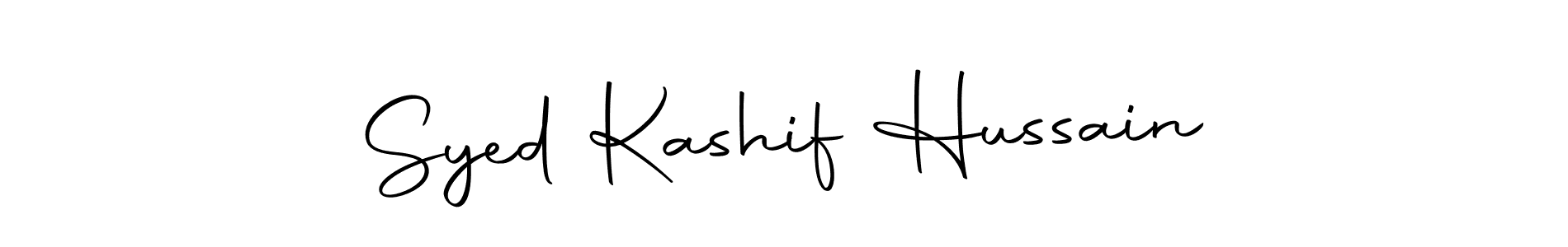 Use a signature maker to create a handwritten signature online. With this signature software, you can design (Autography-DOLnW) your own signature for name Syed Kashif Hussain. Syed Kashif Hussain signature style 10 images and pictures png